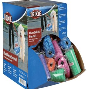 Hundepose Trixie 20poser pr. rull, ass. farger