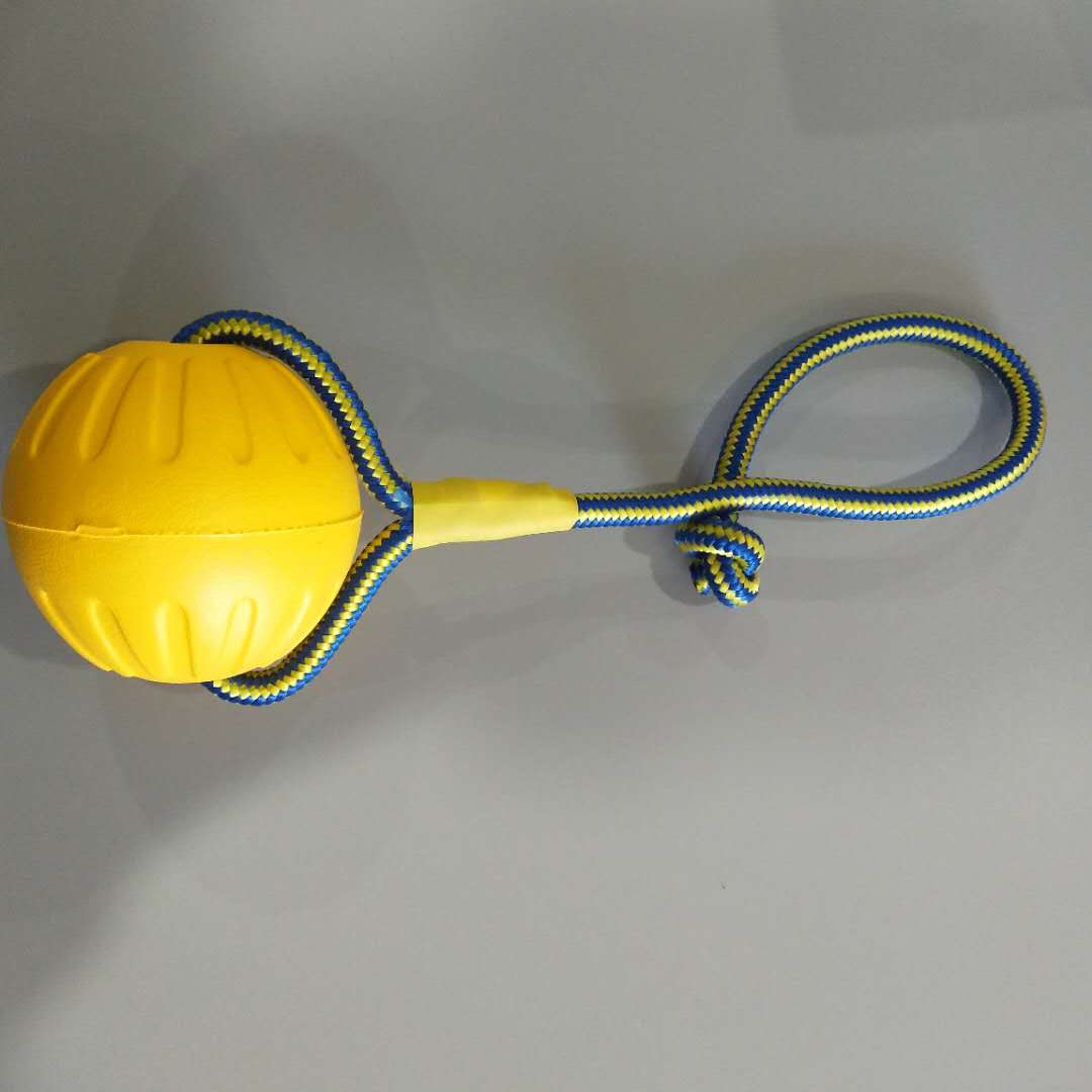 Starmark flyteball-foam ball med tau, 2 størrelser