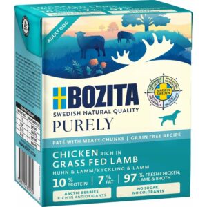 Bozita Purely Pate Lamb 6 x 370g