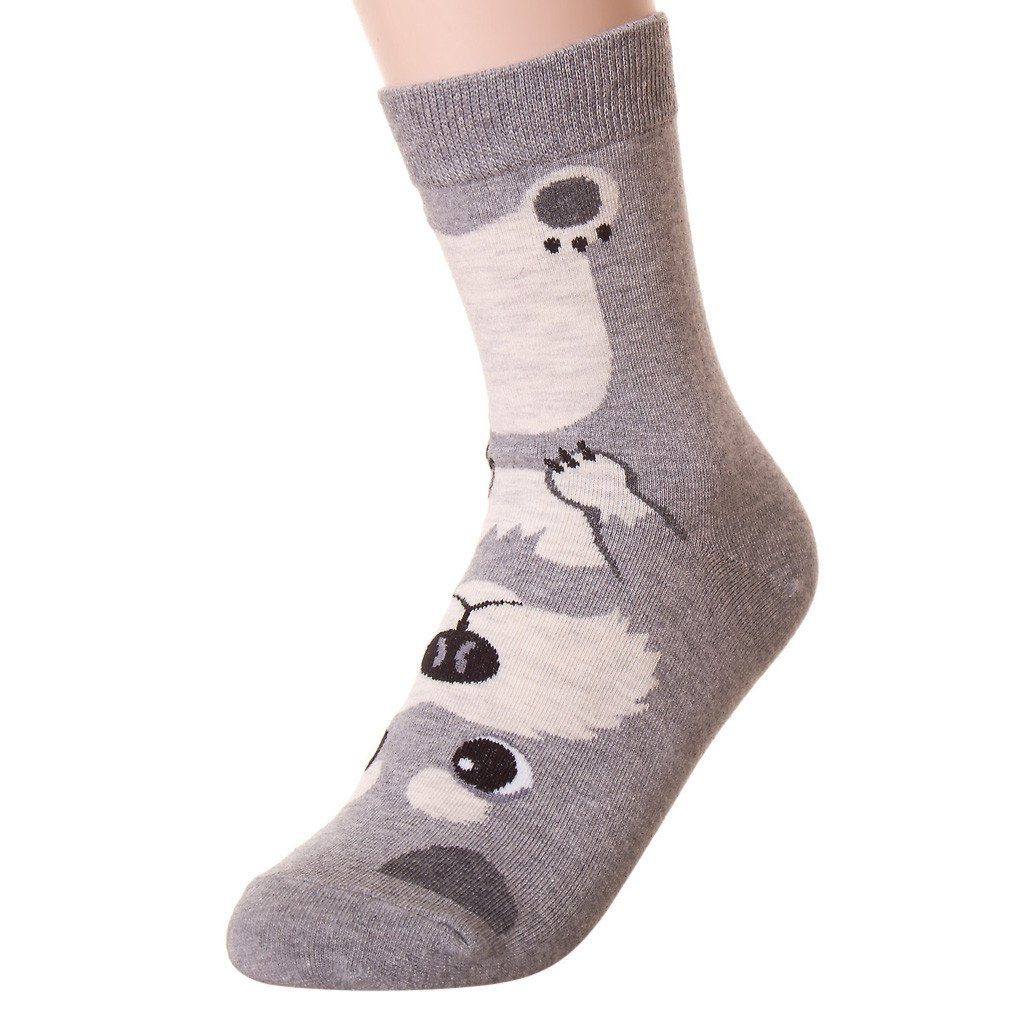 Sokker med Valpemotiv Onesize Bomull
