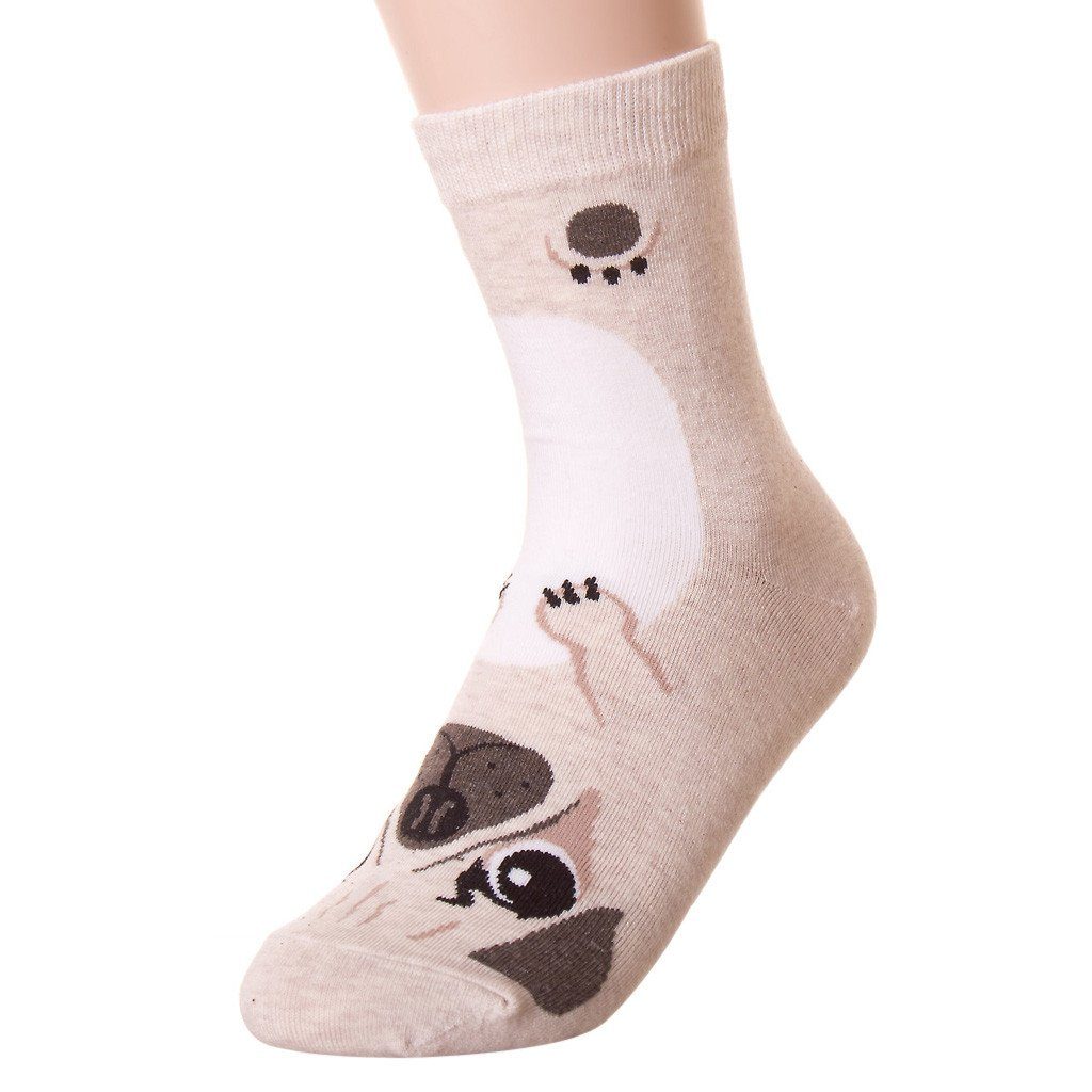 Sokker med Valpemotiv Onesize Bomull