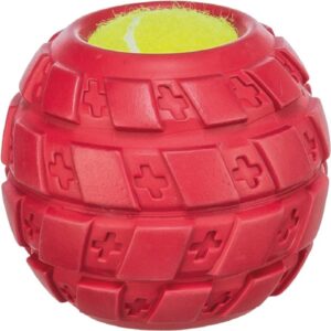 Trixie Tennisball i gummidekk